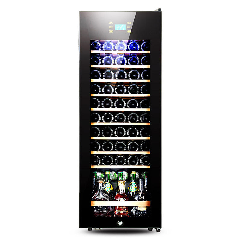 Wine Cabinet,Intelligent Constant-Temperature Tea, Beverage and Dry Doods Refrigerated Glass Display Cabinet - COOLBABY