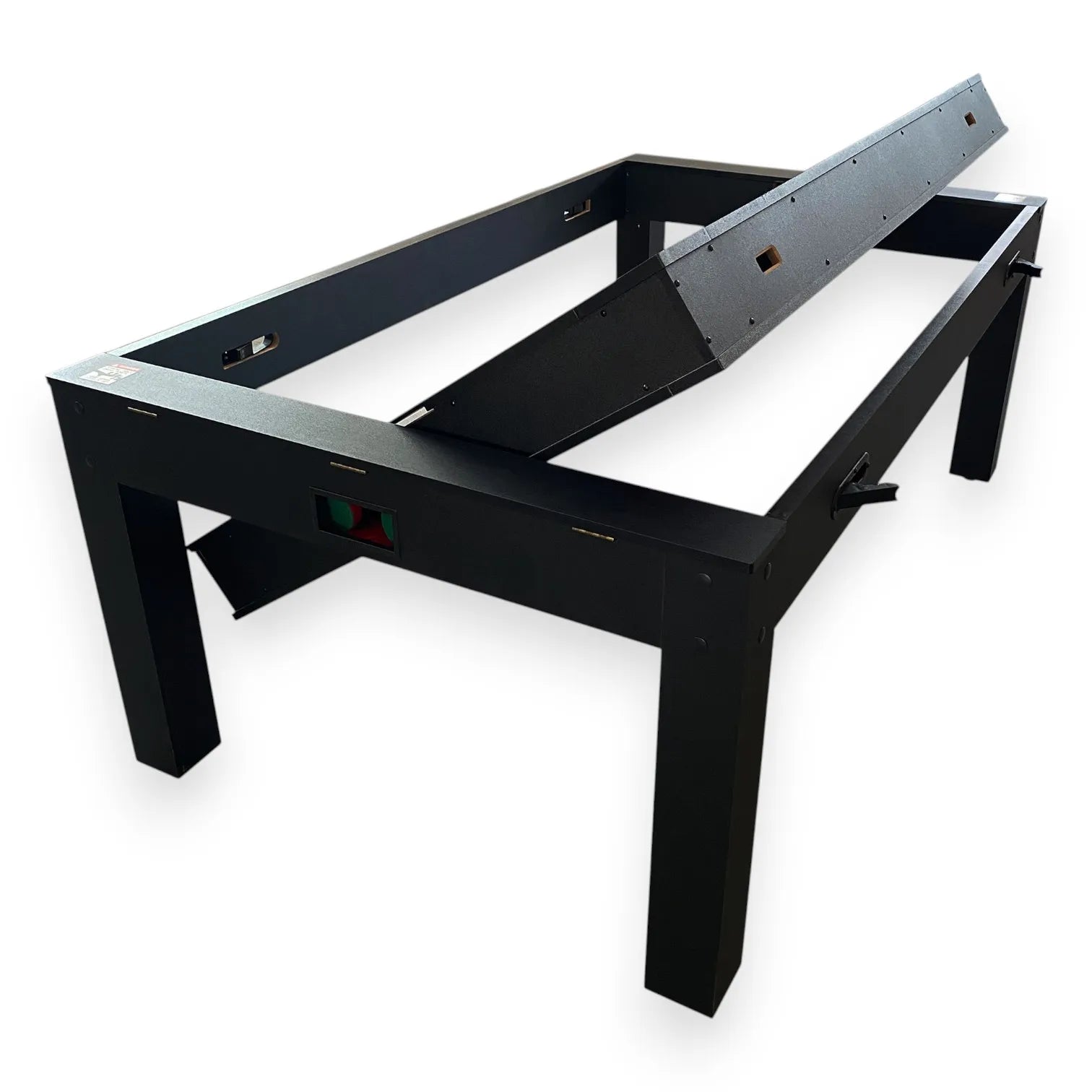 7FT Multi Game Table Strike - Pool, Air Hockey, Table Tennis, Dining, Rotating System, Electric Motor, Full Accessories - View 7