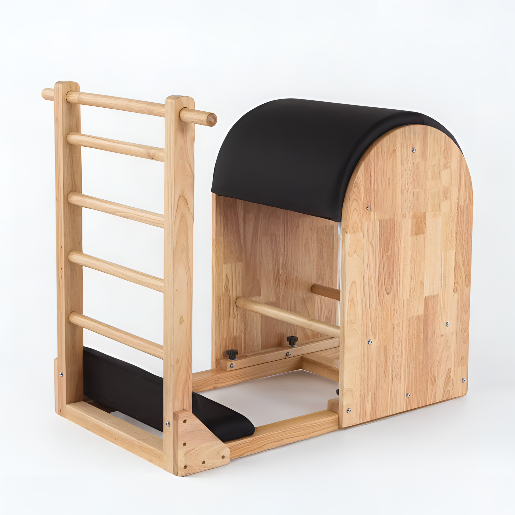 Oak Ladder Barrel Trainer Equipment Wood Pilates Ladder Barrel Pilates Training Bed Ladder Barrel Pilates - COOLBABY