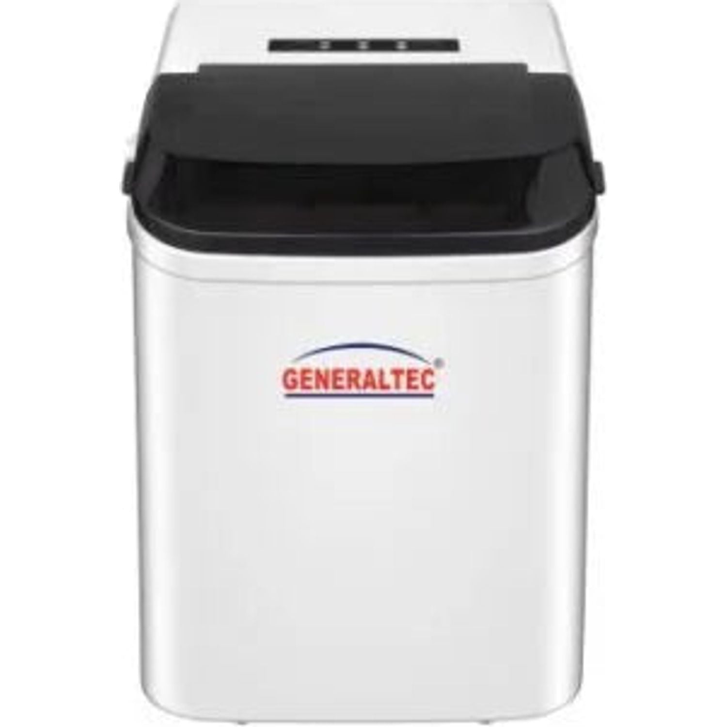 Ice Maker GICM12W Portable Automatic, Multiple Cube Sizes, Compact Design, Home and Outdoor Use