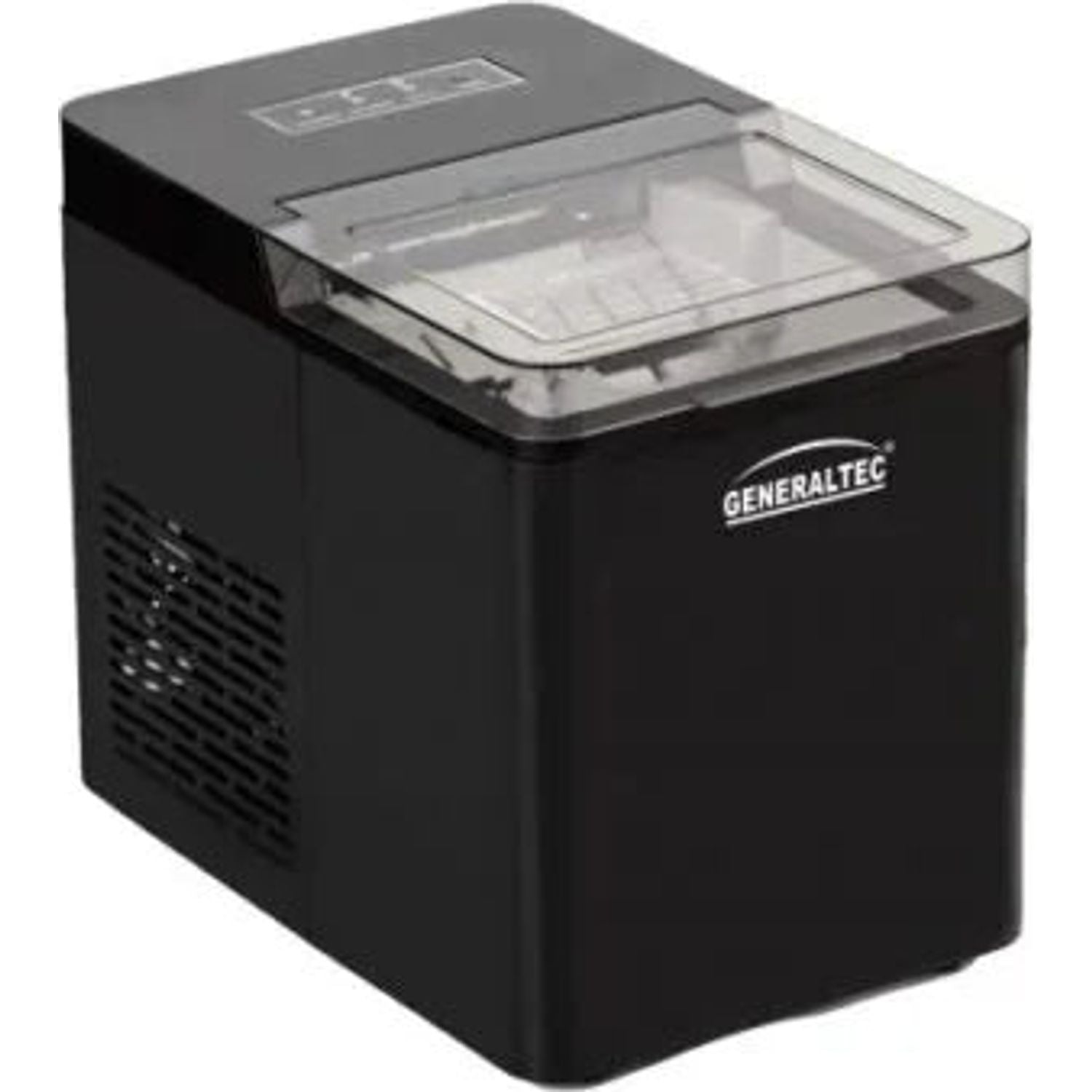 Ice Maker GICM15B Portable Automatic, Multiple Cube Sizes, Quick Cycle, Home Office Outdoor Use