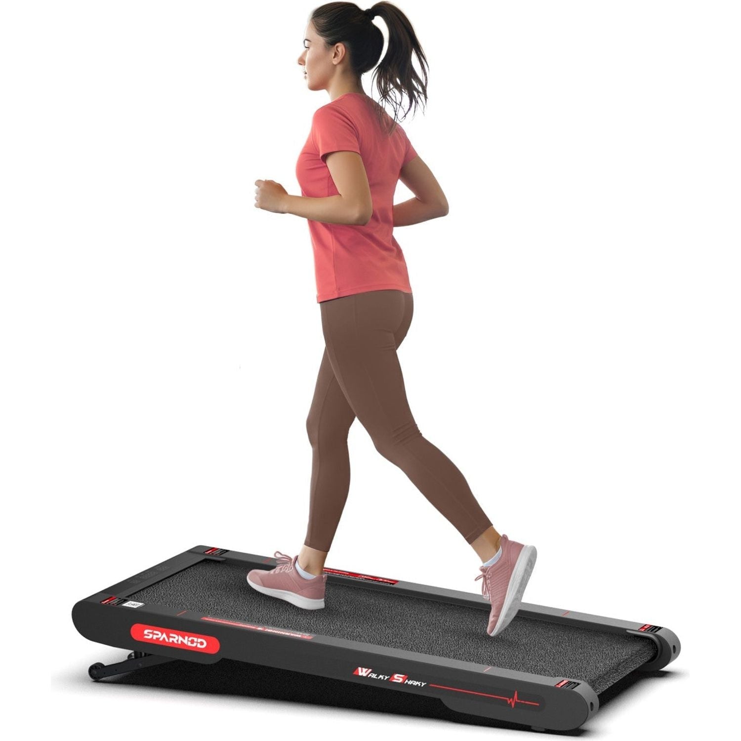 Treadmill WalkyShaky 2.0 PRO 3HP Servo Motor 0.3-6KM/H 150KG 10% Incline 420x1050mm Surface Remote Control No Assembly