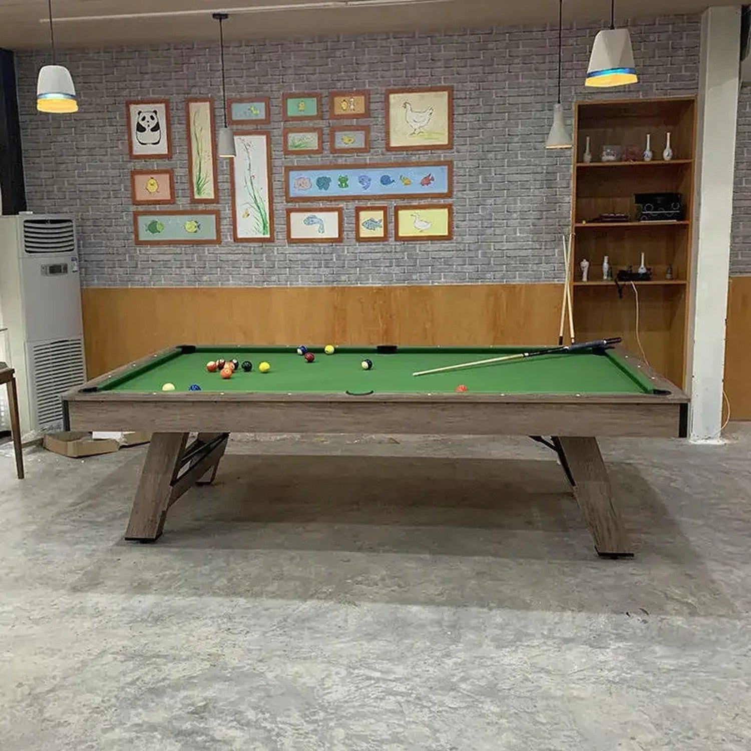 3 in 1 Pool Table 8ft MDF Billiards plus Table Tennis plus Dining Multi-Function Indoor Game Table Full Accessory Set - View 16