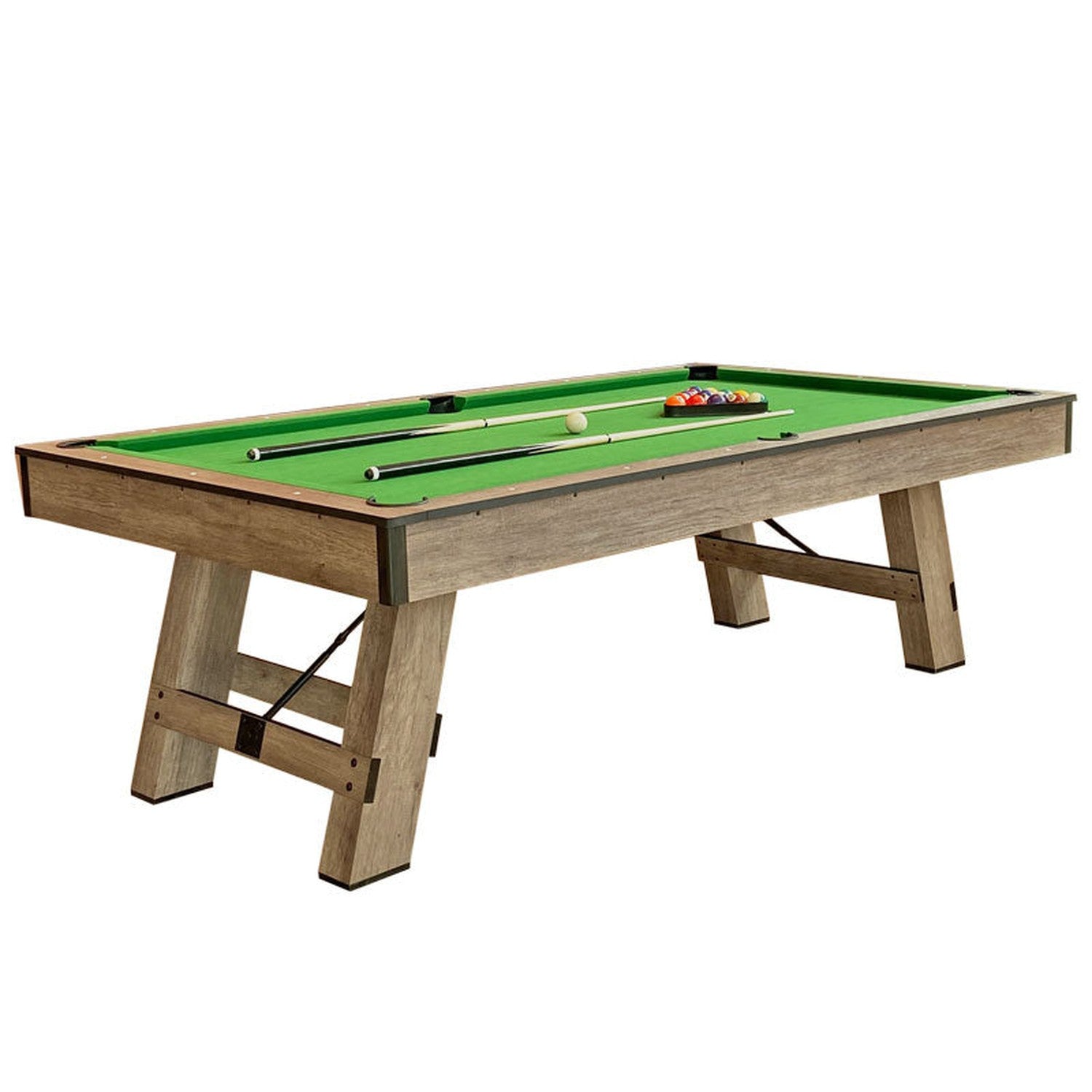 3 in 1 Pool Table 8ft MDF Billiards plus Table Tennis plus Dining Multi-Function Indoor Game Table Full Accessory Set - View 19