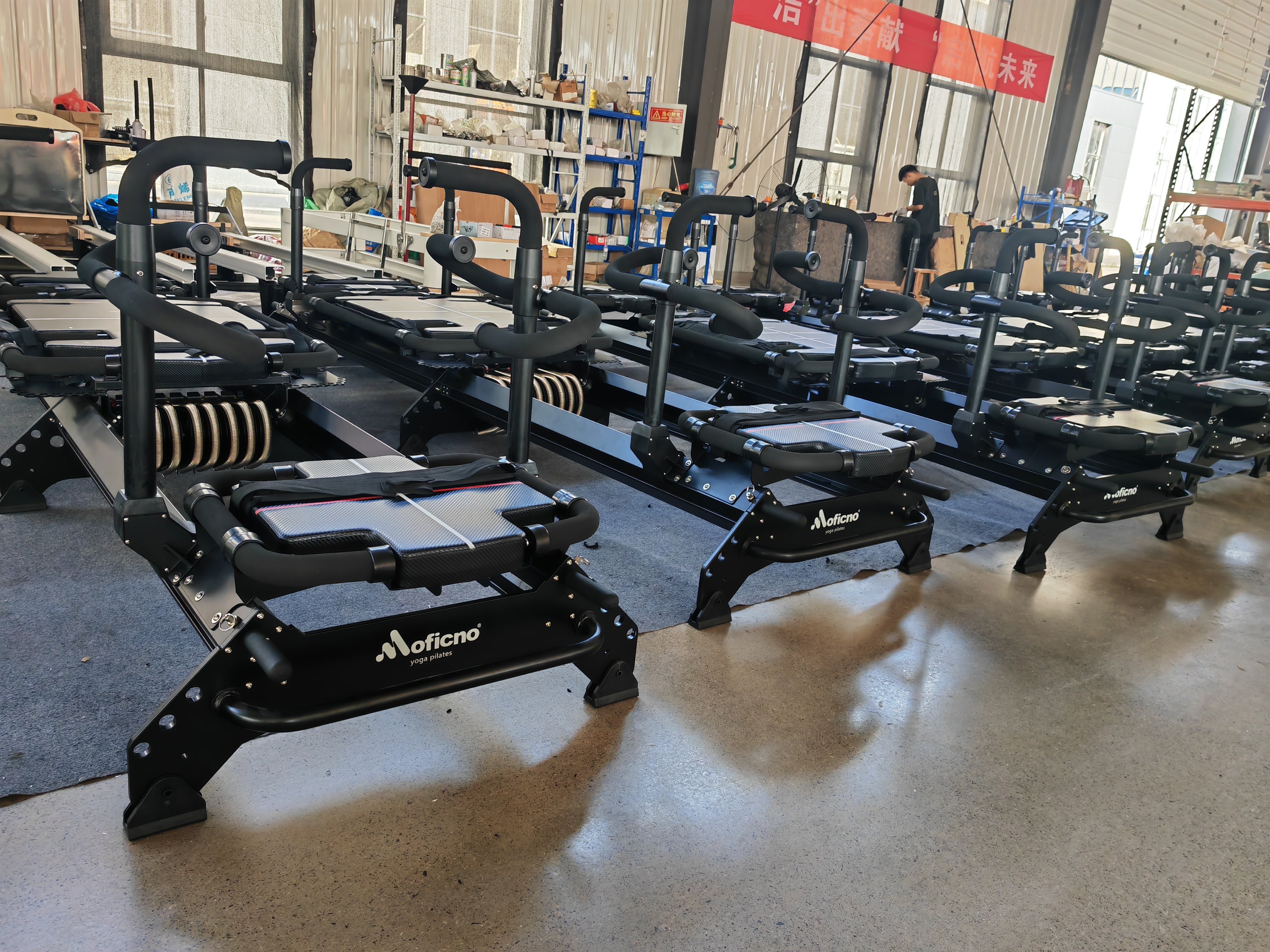 Multifunctional Megaformer Pilates Supermodel Machine Adjustable Gym Aluminum Alloy Pilates Body Shaping Machine Home Core Training Professional Device - COOLBABY