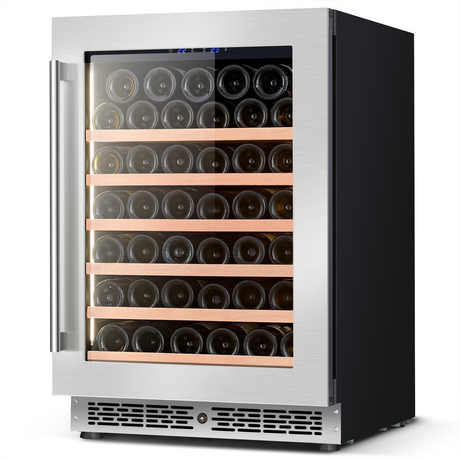 Wine Coolers, Wine Refrigerators, Under Counter Coolers, Built-in Refrigerated Cabinets,53 Bottles - COOLBABY