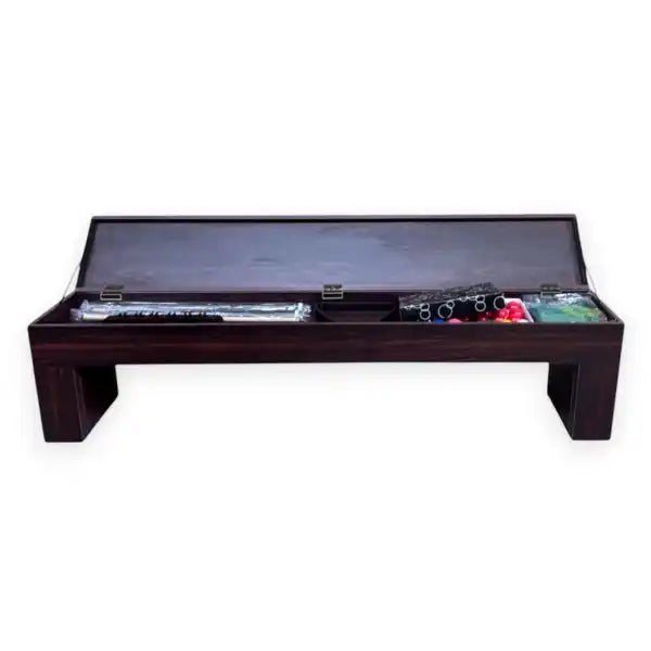 Billiard Table LEONIDA CAESAR 8FT with 2 Storage Benches Auto Ball Return 150kg Full Accessories Professional Game Room - View 11