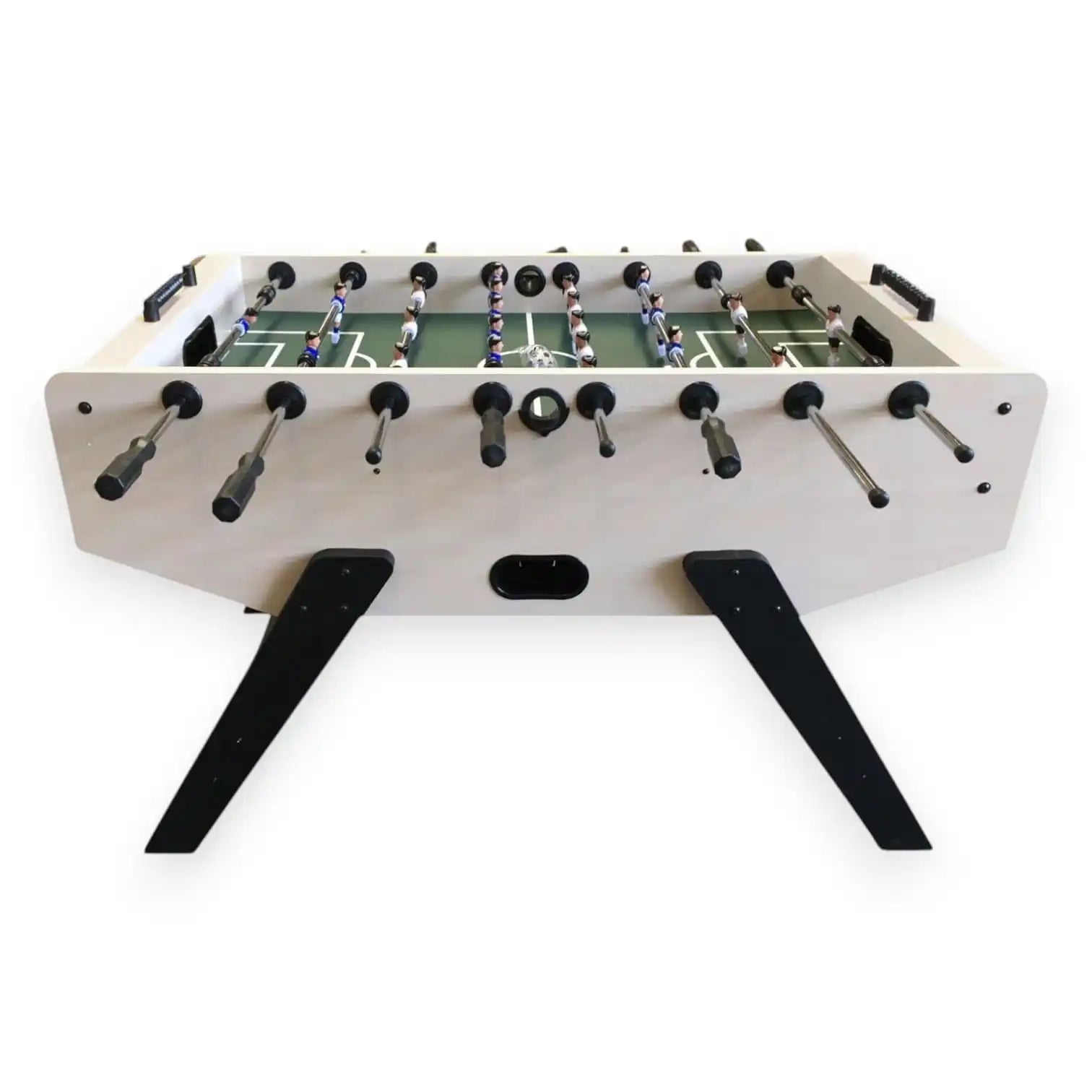 Foosball Table Bernabeu Cream Premium MDF 50KG 10mm Rods Anti-Slip Handles Adjustable Feet Raised Corners 2 Balls - View 6