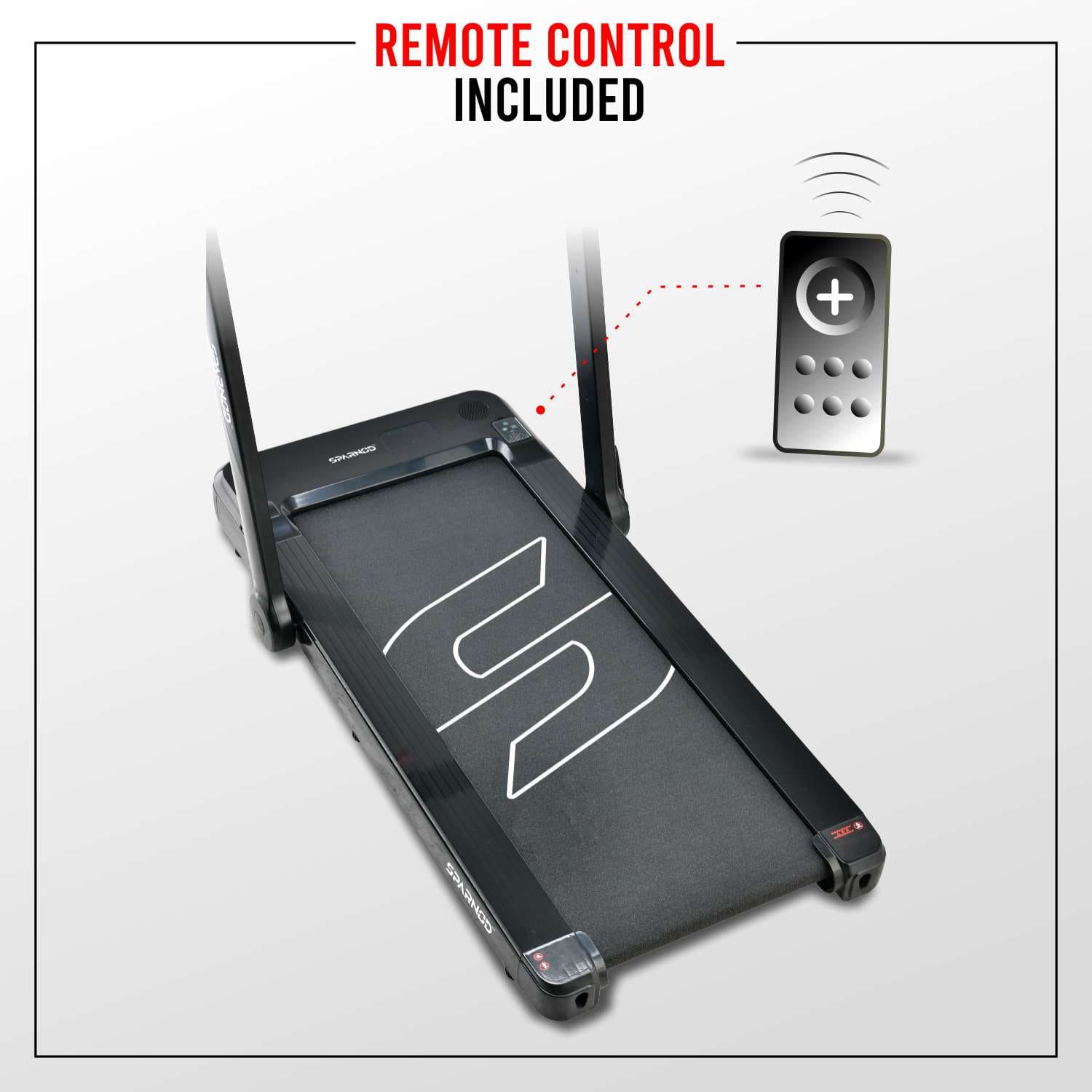 Home Treadmill STH-3060 4HP DC Motor, 2-in-1 Foldable Walking Pad, 0.8-12km/h, Bluetooth, LED Display, 110KG, Pre-Installed - View 6