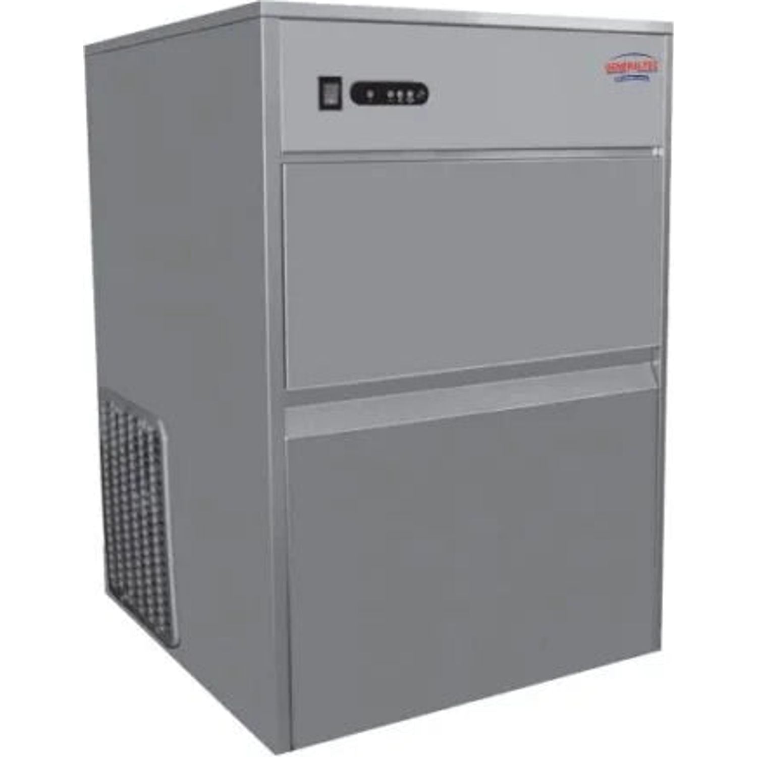 Ice Maker GIM50COM Commercial Stainless Steel, Auto Cube, Digital Control, Filtration, Large Bin