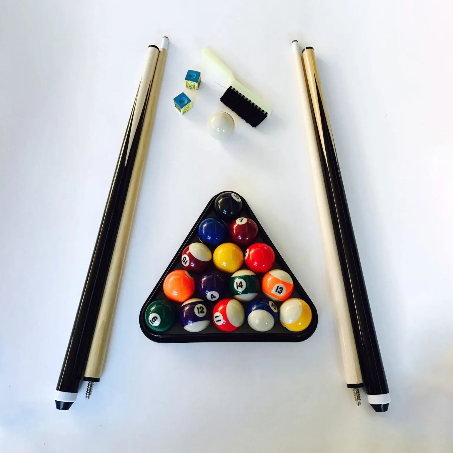 Pool Table Aladin 6FT Folding Billiards Table with Green Cloth, Foldable Legs and Full Accessory Set - View 6