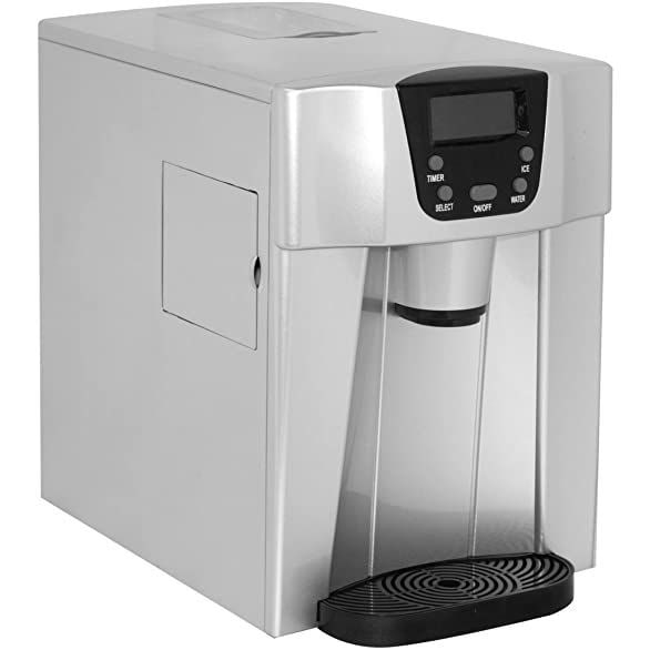 Ice Maker Machine 3 In 1 Counter, Silver 