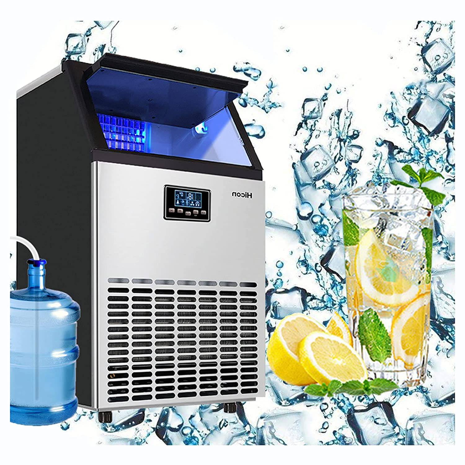 UAE Stall YLY2054 Premium Stainless Steel Ice Maker: Smart, Safe, and Efficient