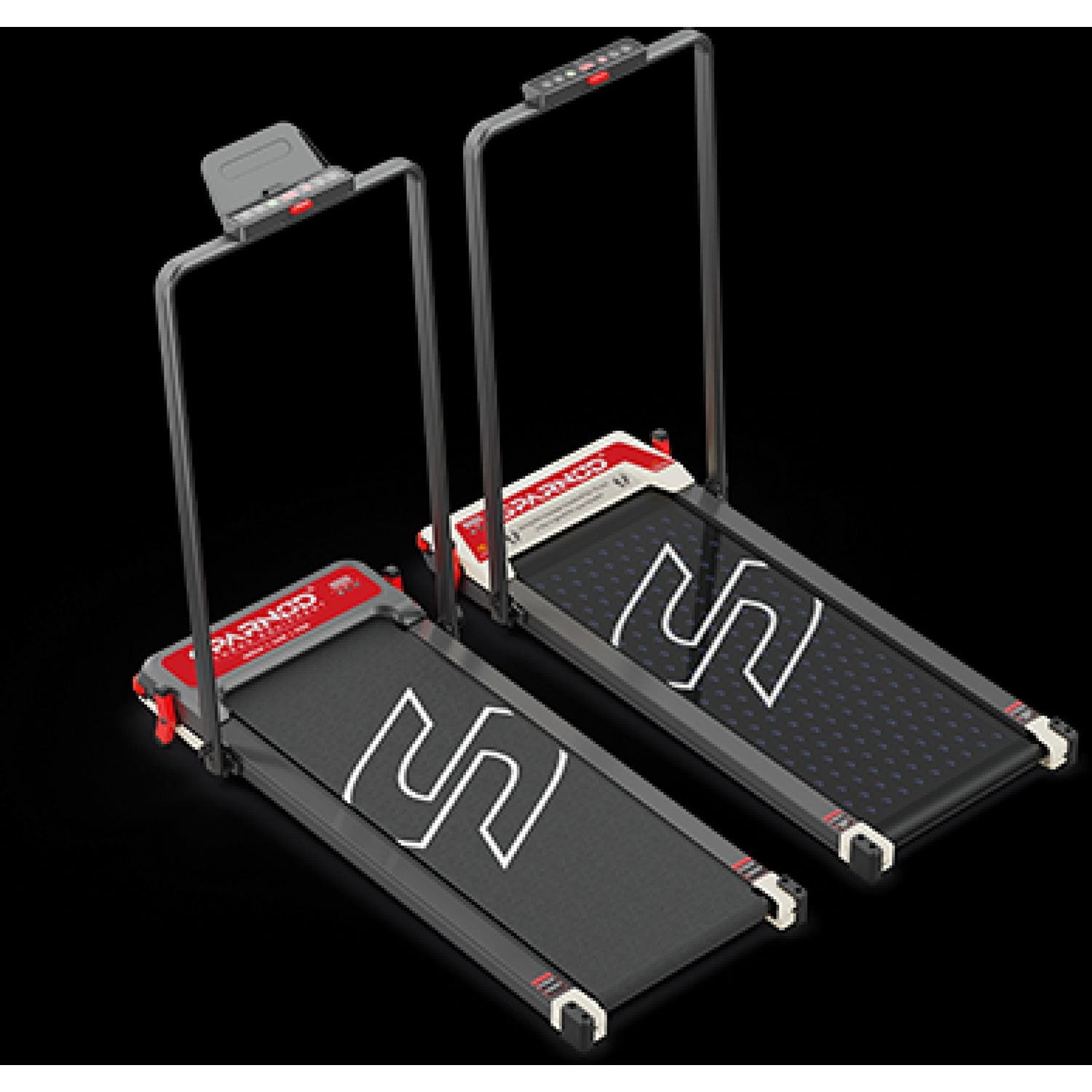 Walking Pad Treadmill STH-3007 3-in-1 Double Sided, 2.5HP, 1-12km/h, Acupressure Massage, Foldable, LED Display, 120KG Capacity
